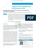 Primary Tuberculosis of The Nasopharynx: A Rare Case and Literature Review