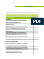 Formato Inspección Produccion - Areas Comunes