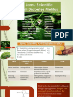 Jamu Sentifik Anti Diabetes Militus Kel 4