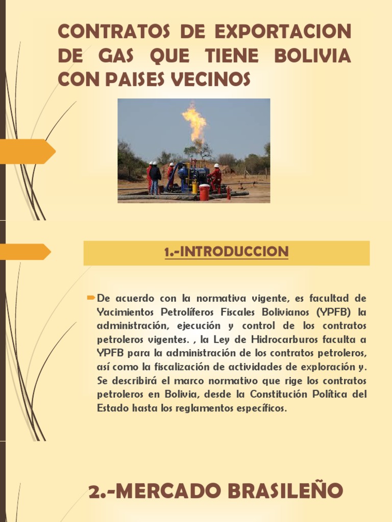 Exportación de Gas de Bolivia a Brasil | PDF | Bolivia | Brasil