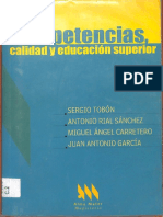 Competencias Calidad y Educacion Superior Varios Ed Magisterio PDF