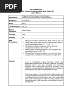 Proforma Sem 2 DPLI SM SCSP2203M (Sains Minor)