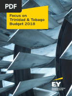 EY Focus On The Trinidad and Tobago Budget 2018