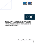 Manual - Evaluacion - Habilidades - Destrezas - Conocimientos - Anexo I PDF