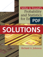 Probability and Statistics For Engineers Solutions PDF