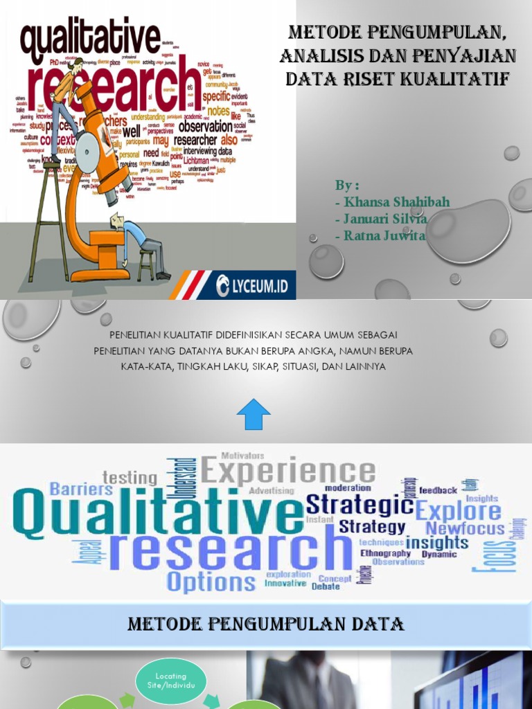 Metode Riset Kualitatif dan Analisis Data | PDF