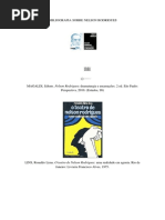 Bibliografia Sobre Nelson Rodrigues