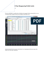 AutoCAD Civil 3D Tip Disappearing Profile Labels