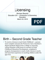 Licensing