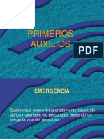 Primeros Auxilios I