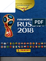 ÁLBUM PARA EL PUEBLO PERUANO PANINI Mundial Rusia 2018 Oficial PARTE 1