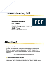 Understanding SIP: Dorgham Sisalem Jiri Kuthan Mobile Integrated Services GMD Fokus