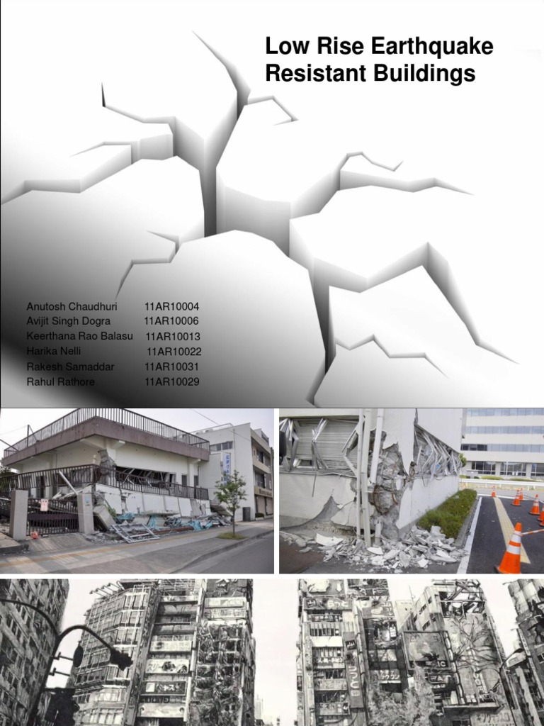 Low Rise Earthquake Resistant Buildings | PDF | Framing (Construction ...