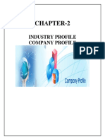 Chapter-2: Industry Profile Company Profile
