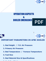Operation Aspects & Boiler Emergencies