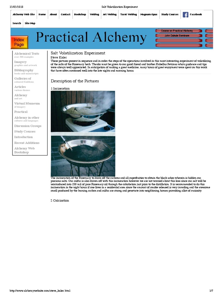 Rosemary Salt Volatilization Process | PDF | Distillation | Solubility