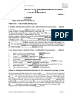 IX A Subiect PDF
