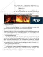 Dampak Kebakaran Hutan Bagi Sistem Pernapasan Manusia