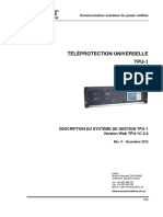 TPU-1 Système de Gestion (MVJ Sun Web Version TPU-1C 2.0) R0-F