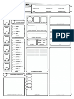 Warcraft - Character - Sheet (Editable) PDF