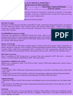 T.E. (Electronics) Semester V Microprocessors & Microcontrollers