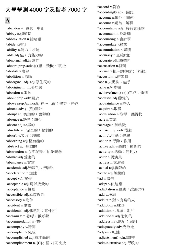大學指考7000單字.pdf