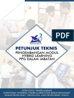 Petunjuk Teknis Pengembangan Modul Blended - Hybrid PPG Dalam Jabatan - Versi - GrandCandi - Semarang - OK