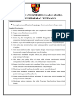 Panduan Dan Langkah Keselamatan Apabila Berlaku Kebakaran