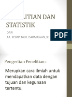 Penelitian Dan Statistik