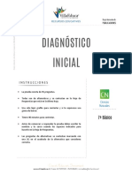 Diagnostico Inicial Ciencias 7basico