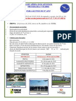 Programa Colibri para alunos do 8o ano na Base Aérea dos Afonsos