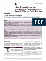 Effect of Single-Dose Antibiotic Prophylaxis versus Conventional Antibiotic Therapy in Surgery A Randomized Controlled Trial in a Public Teaching Hospital.pdf