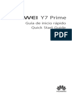 HUAWEI Y7 Prime Quick Start Guide - (TRT-L53 - 01, Es-La&en, LA)