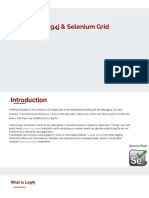 Selenium Log4j & Selenium Grid