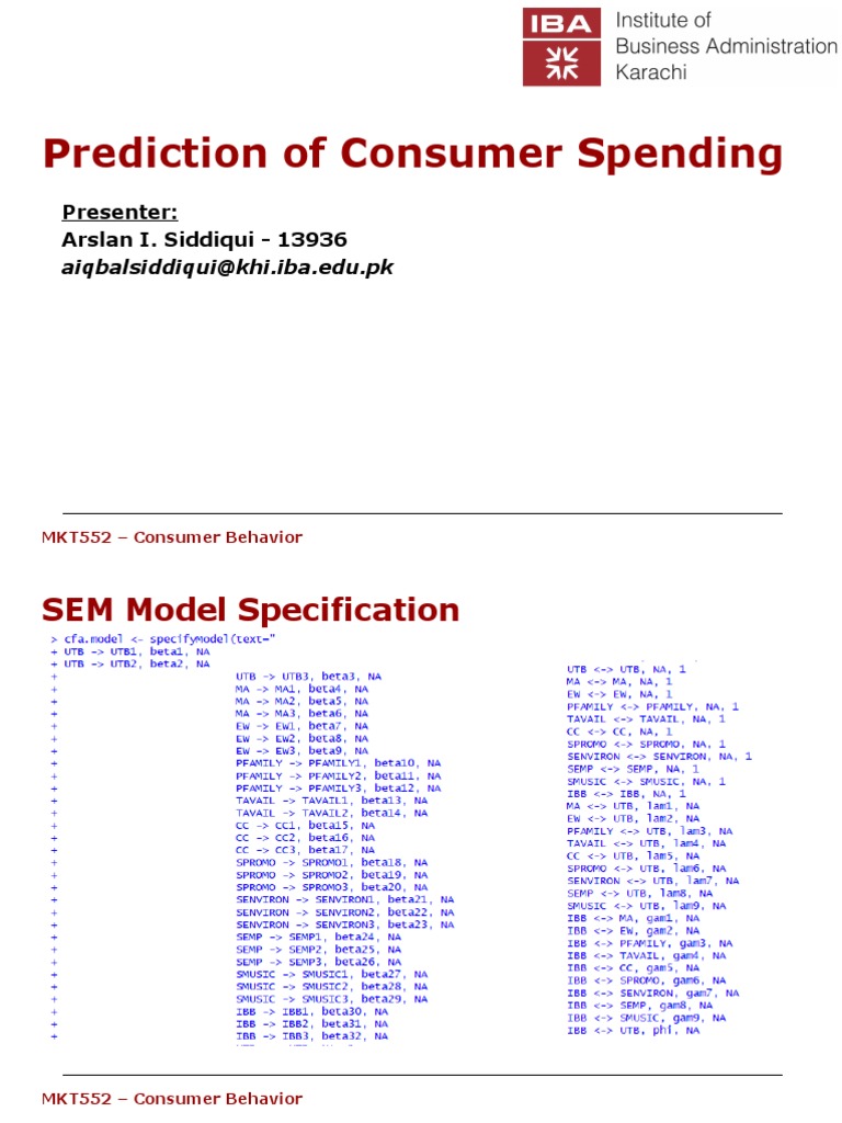 Consumer Spending Prediction Models | PDF | Computers