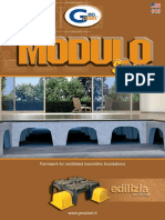 Cofraje Pierdute Pentru Realizarea Pardoselilor Ventilate Monolitmodulo Eng Catalog 46554 PDF