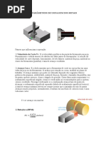 Cálculo de Usinagem