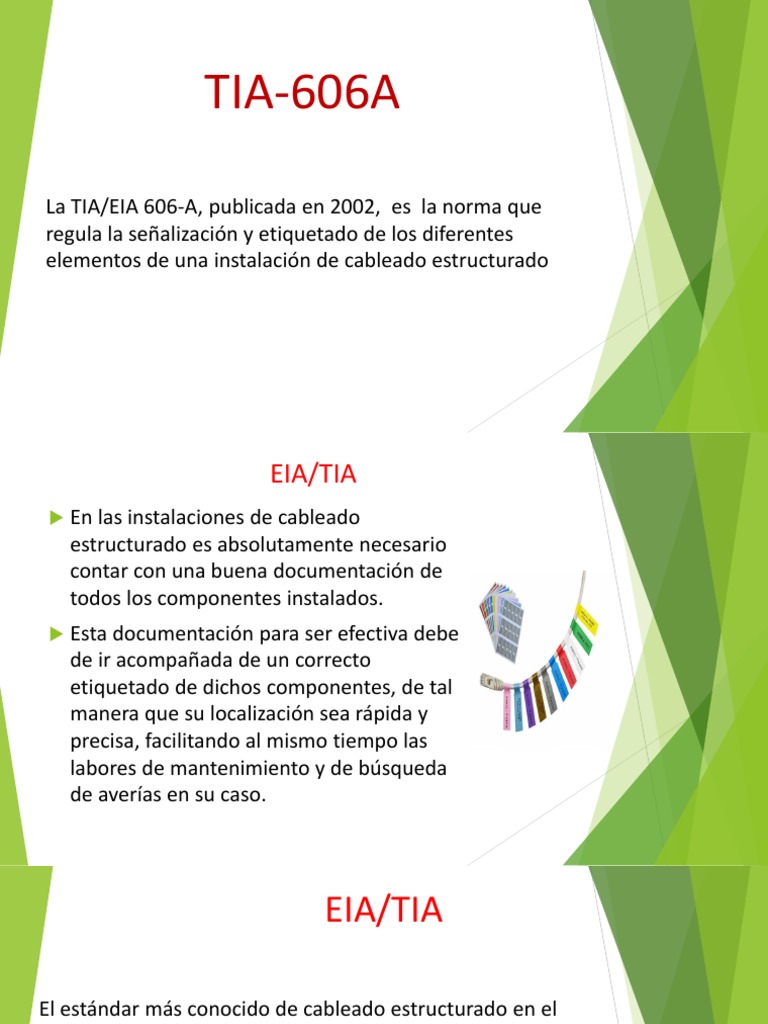 Tia 606a | PDF | Redes de computadoras | Electrónica