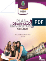Plan de Desarrollo Universitario 2011-2021 PDF