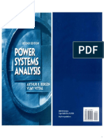 Libro de Sitema de Potencia Bergen A. - Power System Analysis