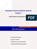 Nonlinear Control Lectures