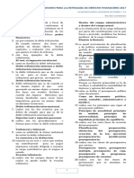 Cuestionario para La 1ra Retrasada de Derecho Financiero 2017