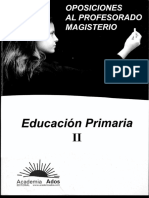 Tema 6 Oposiciones Maestros Primaria