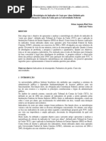 Análise Metodológica Do Indicador de Custo Por Aluno Definido Pelo