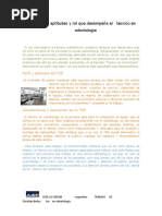 Aptitudes y Rol Que Desempeña El Técnico en Odontología (1) (1)