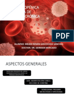 Anemia Ferropénica y Anemia de Enfermedad Crónica