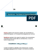 Chapter 3A: Equilibrium: The Extent of Chemical Reactions