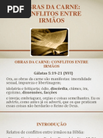 Conflitos a Luz Da Biblía