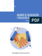 Anuario de Negociación y Resolución de Conflictos