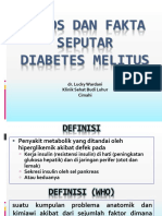 Mitos Dan Fakta Seputar Diabetes Melitus - Des 14